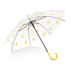 auto open transparent golf umbrella